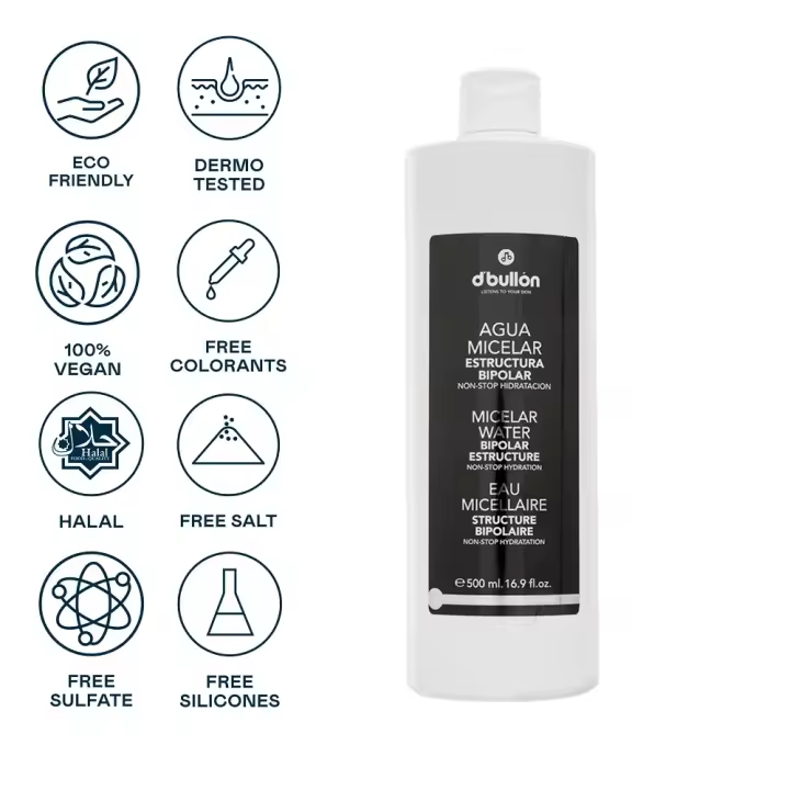 BULLON AGUA MICELAR ESTRUCTURA BIPOLAR 500ML - 1