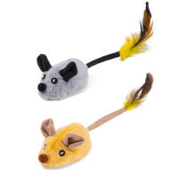 Juguetes interactivos para gatos, cola de pluma con Beel, juguete realista para todas las razas, ejercicio de aburrimiento - details 4