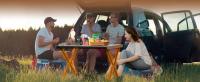 Mesa Plegable Portatil Camping Altura Ajustable Mesa Enrollable de Aluminio Ligera para 4-6 Personas, para Acampar, Picnic, Barbacoa, Patio, Fiesta - details 0