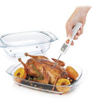 Tescoma - Termómetro de aguja digital, termómetro carne, termómetro asado, termómetro digital , termómetro digital plegable - details 5