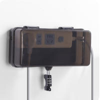 Caja Protectora De Cable Exterior Grande Impermeable Con Cerradura Almacenamiento De Enchufe Caja De Conexión Eléctrica Para Exterior Material De Plástico - details 0