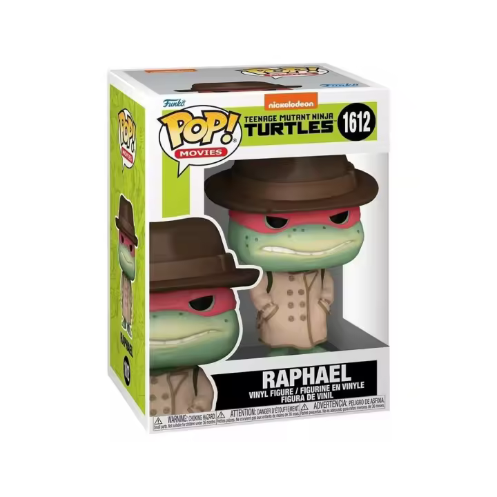Funko Pop Movies Teenage Mutant Ninja Turtles Figura Raphael con Gabardina 76048 - 1