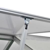 vidaXL Invernadero de aluminio gris antracita 3,46 m² - details 2
