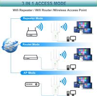 Amplificador de señal WiFi, amplificador de señal WiFi mejorado, puerto WAN y LAN, amplificador de señal WiFi de Internet, extensor de enrutador inalámbrico para oficina y hogar - details 7
