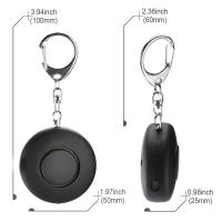 Llavero De Seguridad Con Alerta Y Silbato De Alta Decibelios 130dB Con Luz LED Portátil Para Auto-Defensa Personal Anti-Lobo - details 5