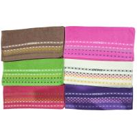 Paquete de 12 Toallas de Lavabo 50x100cm en 12 Colores Surtidos - Alta Calidad 400gr 100% Algodón Portugués - Kimbatex Textil Hogar Tienda - details 0