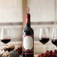 Tapa De Vino Dorada Reutilizable Con Sistema De Vácuo Cierre De Giro Botella De Champán Regalos Para Barra Herramientas De Cocina - details 29