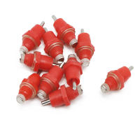 50 Pcs Bebederos De Pollo Con Dispensador De Agua Automático Bebederos De Pico Para Aves De Corral Material Plástico Y Acero Inoxidable Rojo - details 2