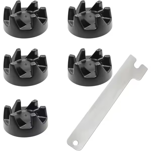 piezas de acoplamiento de goma para batidora KitchenAid WP9704230VP WP9704230 - 1