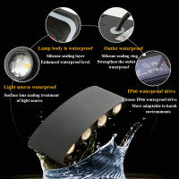 Lámpara De Pared Exterior IP65 Impermeable LED 85-265V Para Decoración Del Hogar Jardín Puerta Garage Pasillo Interior Lámpara De Exteriores - details 9