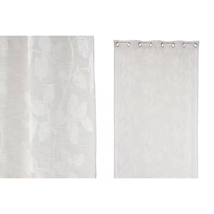 Cortina Poliester 140X260 Impresa Beige El mejor complemento para tu hogar  -Fijalo- - 1