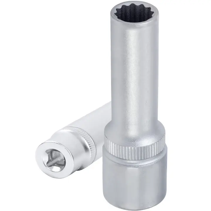 JOMAFA - Llave de vaso 1/4" largo 12 caras 8mm - 6627 - 1