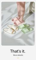 Chinelos De Baño Super Suaves Para El Hogar Chinelos De Nube Antideslizantes Para Hombres Y Mujeres Sandalias De Interior EVA - details 10