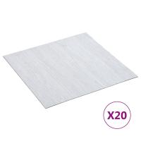 vidaXL 20x Tarimas Autoadhesivas PVC 1,86 m² Mármol Baldosaejo Color Beige a rayas,  Beige,  Mármol blanco y mas - details 7