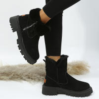 SP Botas de Nieve para Mujer, nuevo estil en Invierno, Zapatos de Felpa para Mujer, BOTAS Cálidos, Zapatos de Algodón, BOTAS de mujer de talla Grande, - details 4