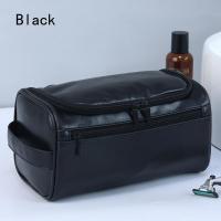 Bolsa De Viaje Para Hombres Y Mujeres Organizador De Maquillaje Y Cosméticos PU Impermeable Con Almacenamiento Portátil Y Colgante - details 15