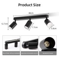Lámpara Colgante LED Rotativa Multihead GU10 Para Techo Luz De Punto Para Sala De Estar Cocina Dormitorio Moderna Y Eficiente - details 1