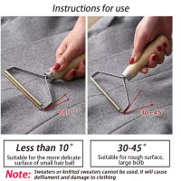 Broom De Pelusa Portátil Eliminador De Pelo De Mascotas Cepillo Manual Para Limpieza De Sofás Ropa Herramienta De Afeitado De Tela - details 3