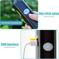 Pulverizador Eléctrico para plantas, 5 L (1,35 galones), mango recargable por USB, Varilla telescopio, Boquilla y Manguera de Agua de 1,5 m. - details 1