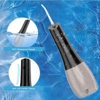 Irrigador Oral Recargable Portátil Con Pulso Alto Máquina De Limpieza Profunda Y Salud De Encías Viajera Silenciosa Para Adultos - details 3