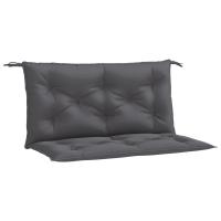 vidaXL Cojines de banco de jardín 2 uds tela Oxford 100x50x7 cm Color Antracita,  Gris,  Crema y mas Cojín Decorativo de Asiento Cojines de muebles de salon - details 7