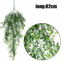 Plantas Artificiales Colgantes De 80CM Adelfa Artificial Decoración De Pared Para Jardín Y Hogar Flores Falsas De Plástico Para Exposición Y Uso En Bodas - details 11