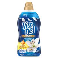 PACK de 8 -  VERNEL Suavizante concentrado aromaterapia lirio irresistible 60 lavados 1,080 litros PACK de 8 x 480 lavados - details 0