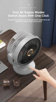 Ventilador de aire acondicionado portátil, Aparato de refrigeración Usb, Silencioso, Móvil, recargable, para el hogar, Envío Free - details 10