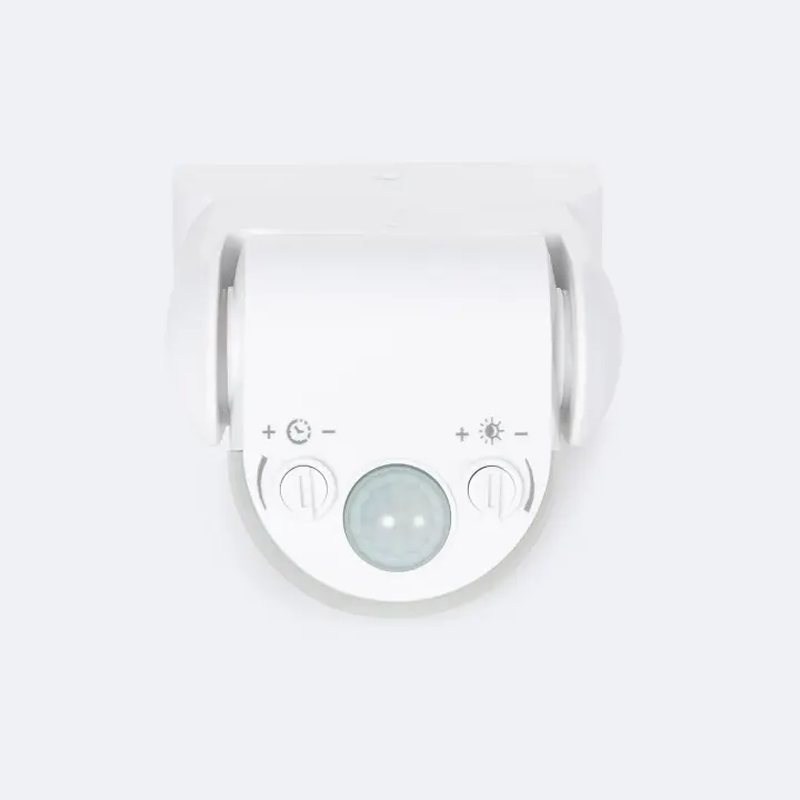 Ledkia Sensor de Movimiento PIR 360° Ajustable IP65 Blanco - 1