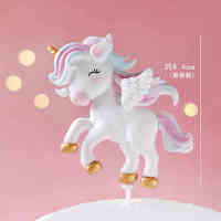 Decoración De Pastel De Unicornio Arcoíris Para Cumpleaños Niñas Niños Fiesta De Bebé Bodas Fiesta Cumpleaños Decoración De Pastel - details 2