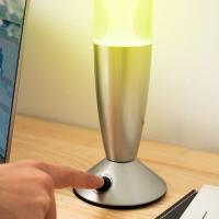 InnovaGoods® Lampara de Lava 25 W, Lámpara de Lava Relajante, Lamparas de mesita de noche, Funciona con una bombilla 7 colores, 3 LED RGB (1,5 W), ideal para habitación, Salón, Sala de estar. - details 2