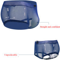 Almohadilla De Enhance Para Calzoncillos De Hombre Con Aumento De Pliegue Sexual Ropa Interior Push up Pouch Underwear Para Hombres Material De Poliéster - details 4