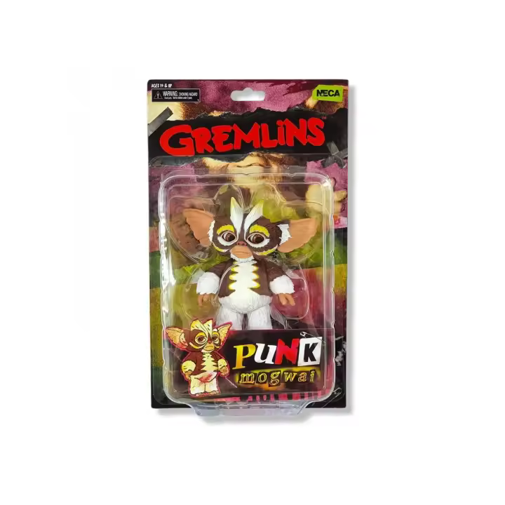 Figura Punk Mogwai 10cm – NECA Gremlins 2 | Articulada con ojos móviles - 1
