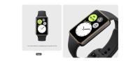 HONOR Band 10 Negro, Diseño de bordes curvos  | Salud matutina  | 14 días de duración de la pila - details 4
