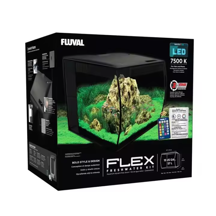 Fluval Flex Acuario 57 L Negro - 1