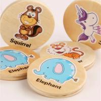 Juego Educativo De Madera Para Niños Memoria Animal Fruta Juguete De Entrenamiento De Enfocamiento Infantil Montessori - details 3