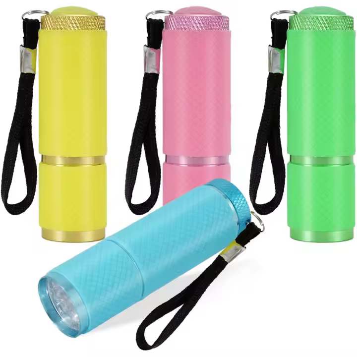 L Interior Led Pequeñas, 4 Pcs, Mini Interior Para Niño, Impermeable con Cordón, Indoor Alta Potencia, Portátil para Camping Senderismo Outdoor - 1