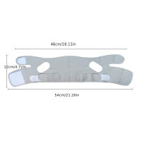 Cinta De Levantamiento Facial V-Forma Con Grafeno Ajustable Reductor De Barba Doble Y Cuello Reutilizable Transpirable Para Hombres Y Mujeres Tamaño Ajustable 5 Tamaños - details 3
