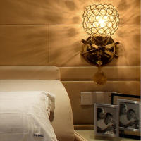 Lámpara De Pared Moderna De Cristal Sconce Iluminación Fixturada E14 Para Dormitorio Baño Estilo Retro Industrial Decoración De Hogar Y Sala De Estar - details 10