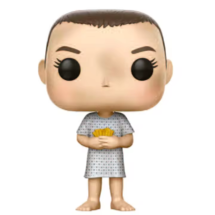 Figura Pop! Vinyl Stranger Things Eleven Hospital Gown-Figura de Vinilo Coleccionable - Idea de Regalo- Mercancia Oficial - Juguetes para Niños y Adultos - Movies Fans - Muñeco para Coleccionistas y Exposición - 1