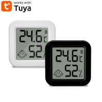 Sensor De Temperatura Y Humedad Para Interiores Con Bluetooth Sensor De Humedad Piloto Compatible Con Tuya Monitorización Por APP Color Negro O Blanco - details 2