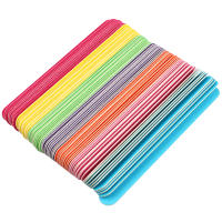 Lote De 20 Piezas De Archos De Uñas De Madera Con Papel De Herramientas De Pulido Para Pedicura Y Manicura 180/240 Colores - details 4