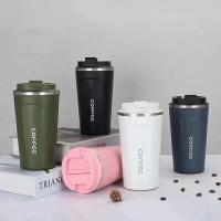Térmica De Acero Inoxidable 380/510ML Para Viajes Resistente a Fugas Termo Insulado Para Café Y Té Botella De Agua Aislada - details 1
