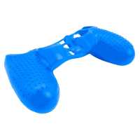 Ociodual Funda de Silicona Compatible Con Mando PS4/Slim/PRO Azul Carcasa Cubierta Anti Caídas Golpes Goma Flexible Suave - details 6