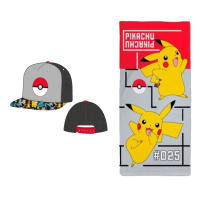 pikachu pokemon gorra adulto alcotton con toalla 70*140cm - details 0