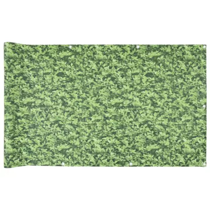 Pantalla DE PRIVACIDAD DE Balcón PVC Plantas Verdes 300x75 cm - 1