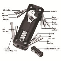 Kit De Herramientas Para Bicicleta Versátil Multiherramienta Con Reparación De Neumáticos Destornillador Y Cadena Para MTB Y Bicis De Carretera - details 1