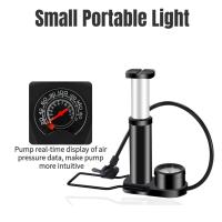 Bomba De Mano Para Bicicleta Mini 160PSI Bomba De Aire Para Neumáticos De Bicicleta MTB Inflador De Válvula Schrader Accesorios De Ciclismo - details 1