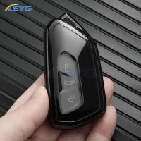 Funda De Llave De Coche TPU Para VW Volkswagen Golf 8 2020 Skoda Octavia A8 2021 SEAT Leon MK4 Caja Protectora De Fob Con Llavero - details 1