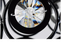 Lámpara De Cristal LED Para Pasillo Balcón Estilo Nórdico Creativa Pequeña Candelabro Entrada Iluminación De Techo Moderna - details 7